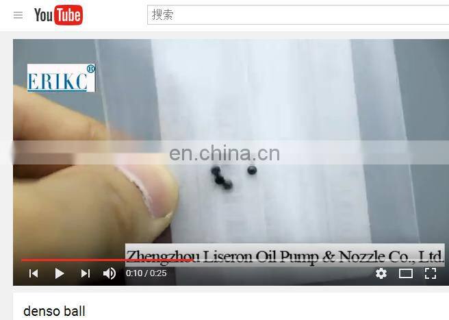 ERIKC Denso Control Valve Ball E1022008 Denso Inector Ball for common rail injector