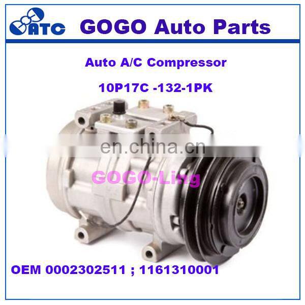 GOGO 10P17C Auto A/C Compressor for Mercedes W126 R107 OEM 0002302511 1161310001