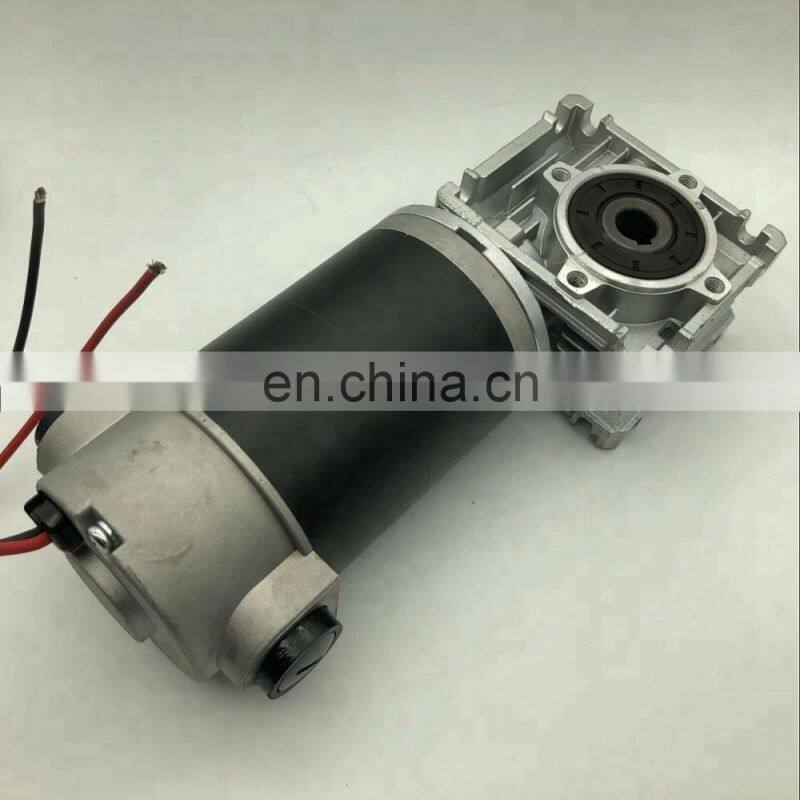 Customized high torque 12v 24v 36v 48v dc gear motor, power 100w 200w 300w