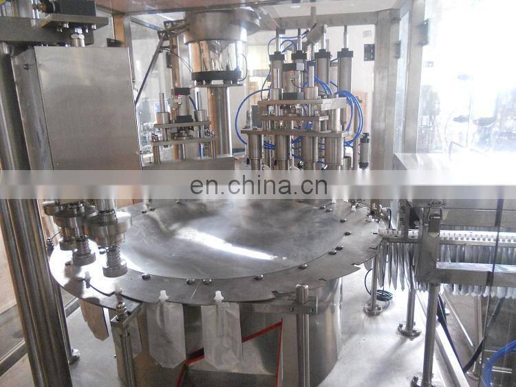 spout pouch doy pack filling machines for popcorn oil
