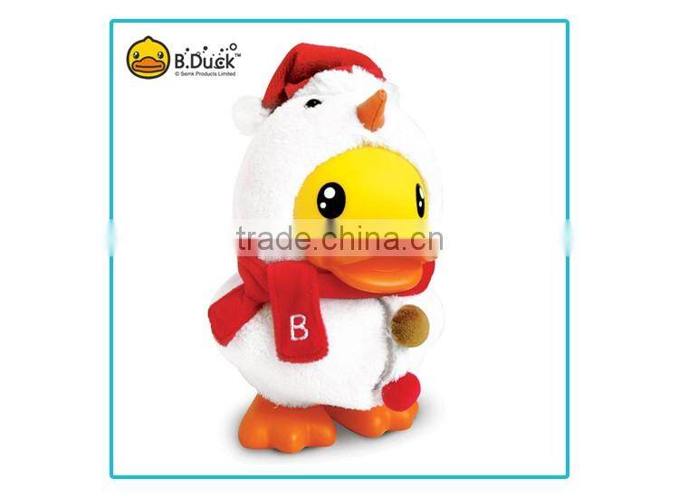 B.Duck novelty Christmas money box coin saving bank for gift