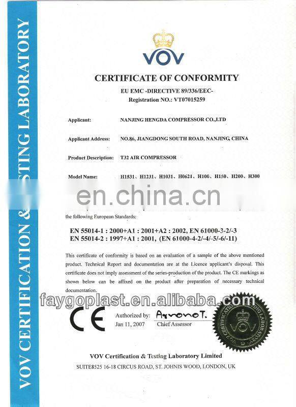 40bar high pressure air compressor