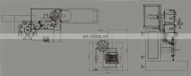 Automatic Rotary Vacuum Food Packaging Machine With Cup Filler