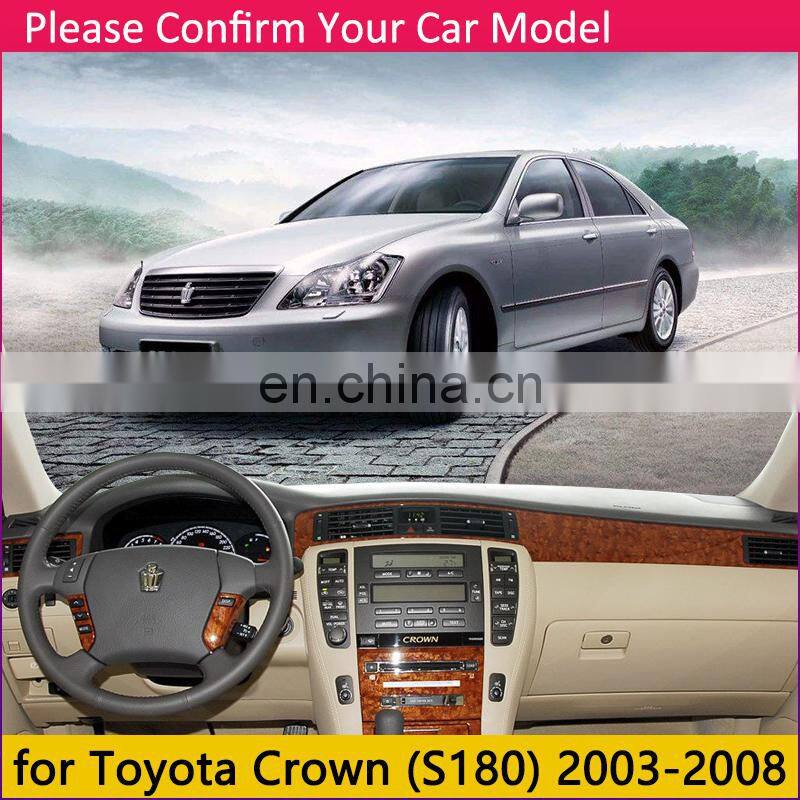 for Toyota Crown Royal S180 2003~2008 Anti-Slip Mat Dashboard Cover Pad Sunshade Dashmat Carpet Accessories 2004 2005 2006 2007