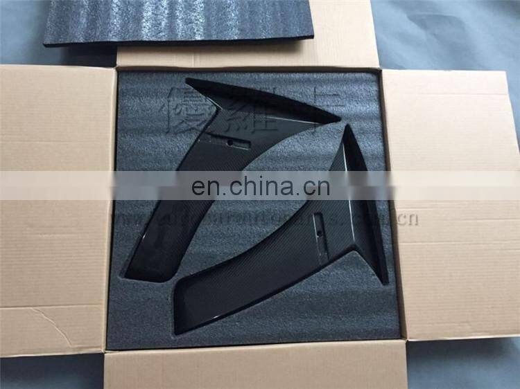 S CLASS W222 carbon finber fenders addon fit for S63 S65 B STYLE CARBON FIBER FENDERS AIR INTAKES