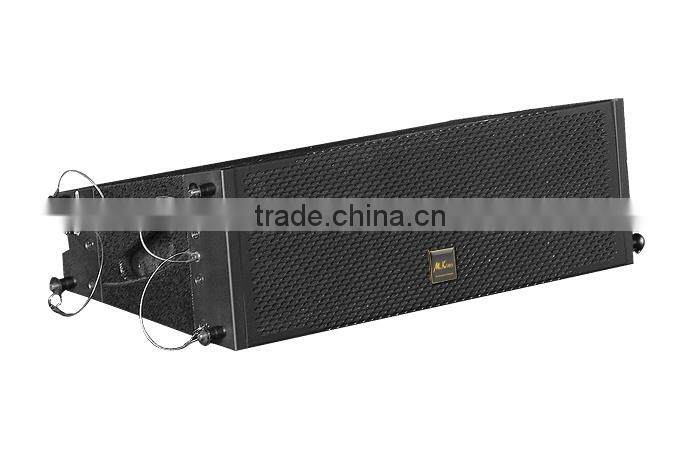 Trade assurance, dual 6.5 inch 2-way passive line array speaker system, mini line array