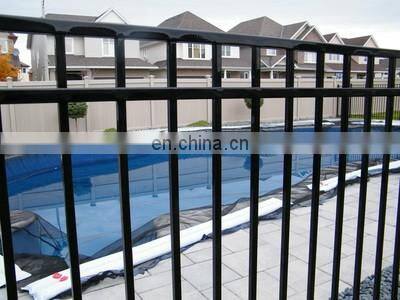 high quality smooth top steel fencing