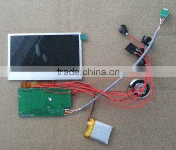 2.4inch mini video business card,video name card,business invitation card,name video card