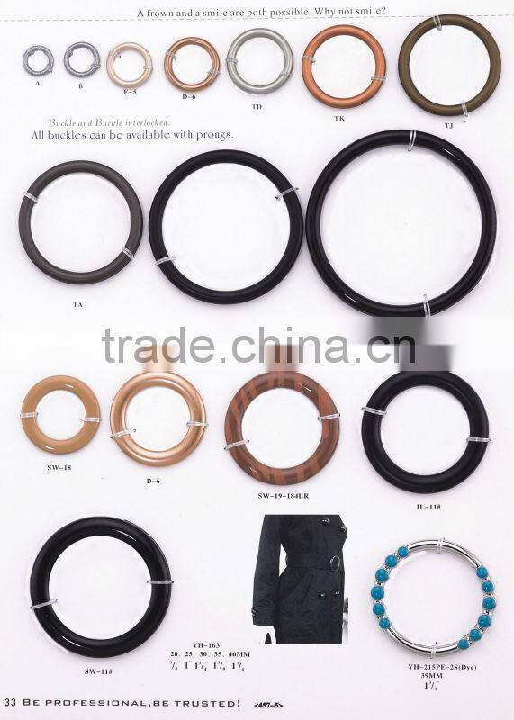 fashion women garment accessories resin belt buckle