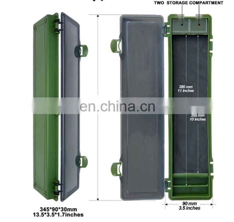 36.5*28.5*5.5cm Waterproof Carp Fishing Accessories Gear Large 7+1 Carp Fishing Tackle Box