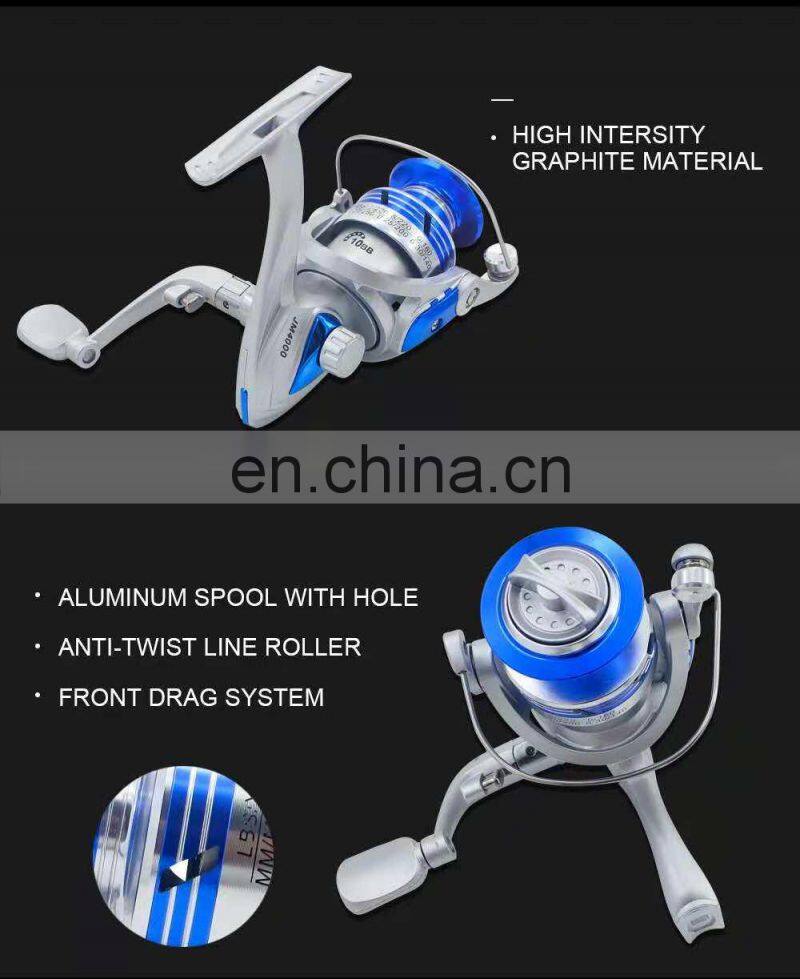 Interchangeable fishing rod spinning casting fishing reel