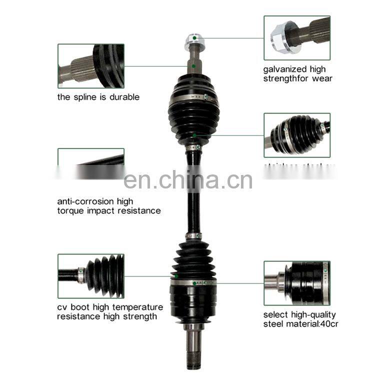 Auto Parts Drive Axle Shaft Assembly CV  Half Shaft For CHEVROLET  Cruze 13248654