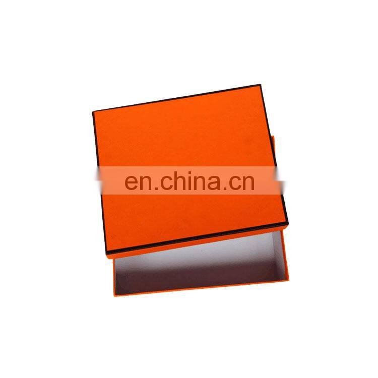 Best Sell Luxury Design Logo Custom Special Paper Coat Grey Board Cover and Base Two Pieces Paper Box for Shoes