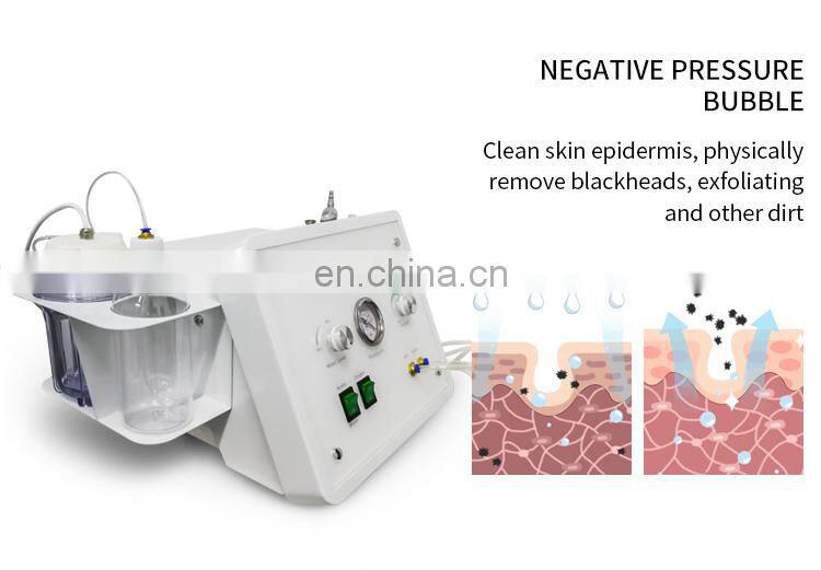 3 In1 Diamond Microdermabrasion Hydra Beauty Machine Facial Peeling Suction Oxygen Jet Skin Rejuvenation Dermabrasion Instrument