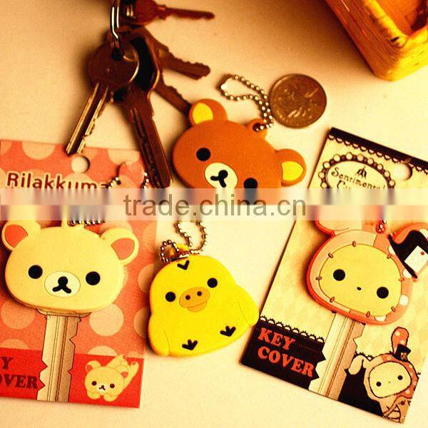 Leather Keychain Holder Car Key Bag