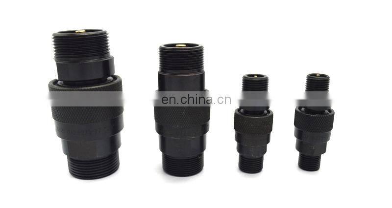 ISO 7241-B Ball Locking Type High Pressure Push And Pull Type Stainless Steel Hydraulic Quick Coupling