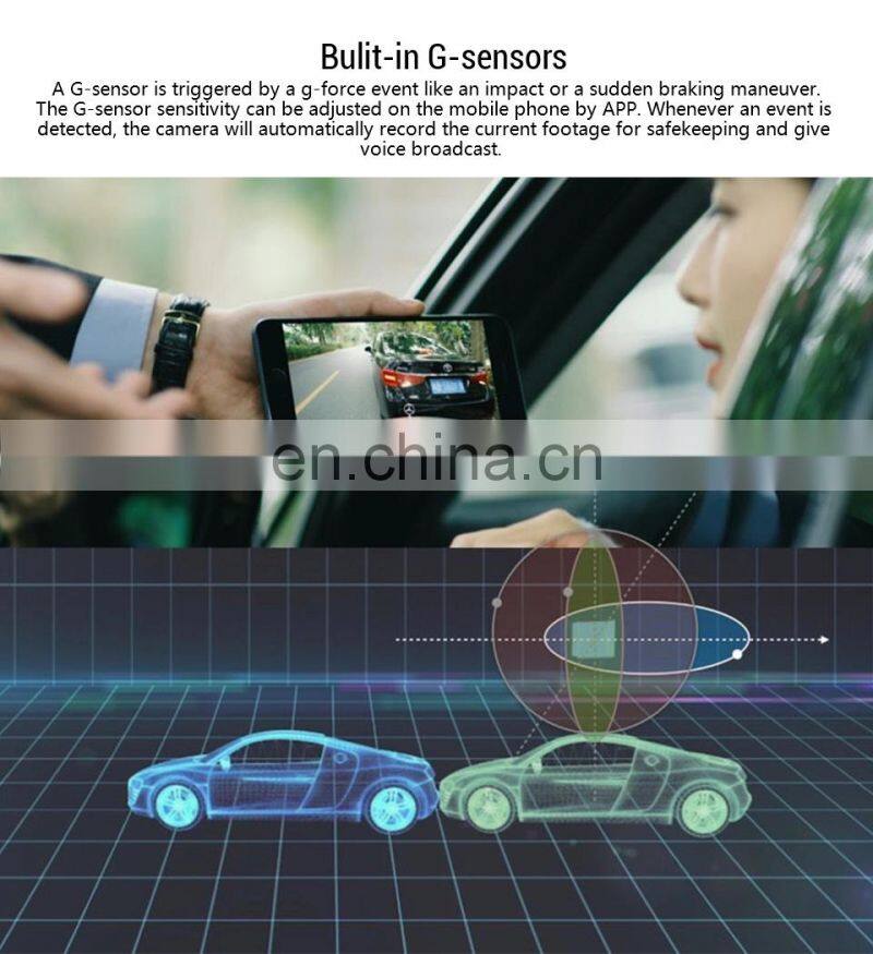 Original 70mai intelligent dashcam 1S navigation HD night vision car parking monitoring 24 hours free of wireless installatio