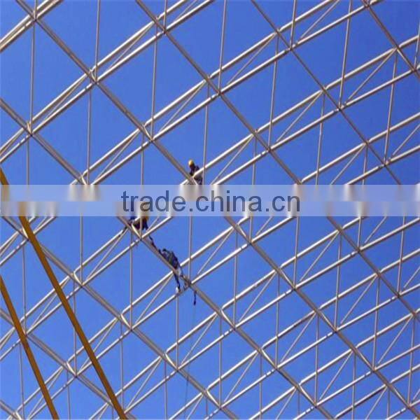 Durable pre enginnering space frame system
