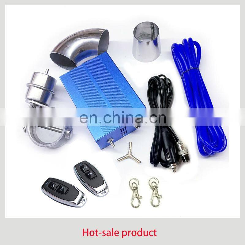 12V exhaust vacuum valve muffler with remote control Noise car Egr vacuum solenoid valve