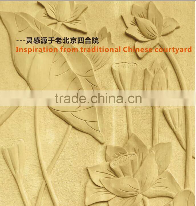 easy DIY healthy 3d wall panel for decorative background