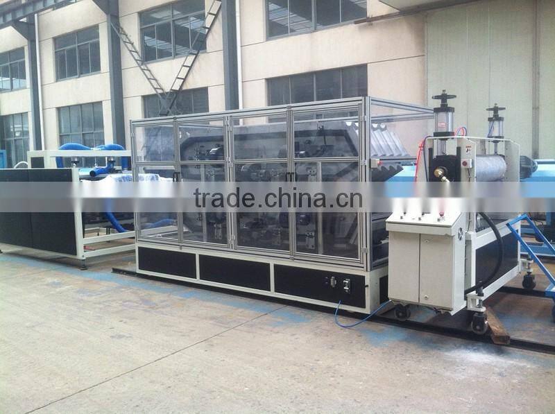 Price of pvc T-type roofing tile extruder machinery factory