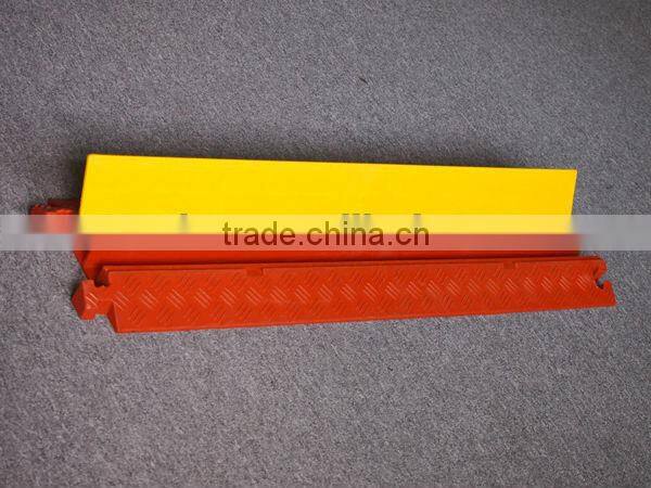 Good quality 2 channels cable protector cable ramp