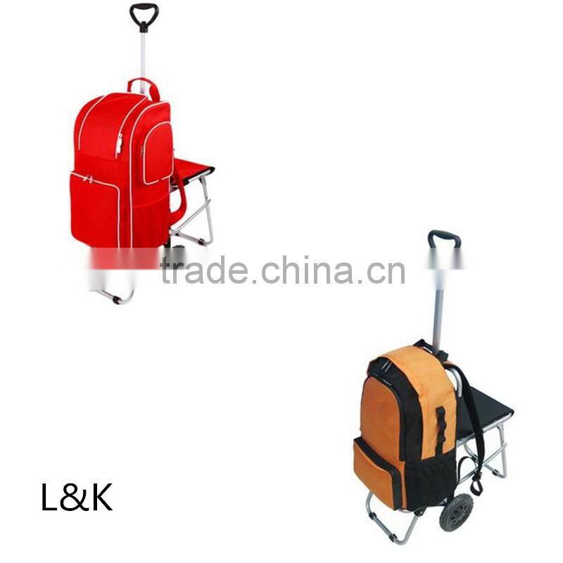 portable folding shopping cart trolley/shopping cart bag with wheels