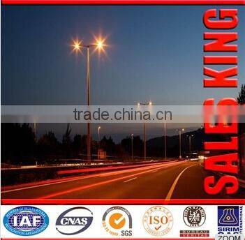 hot dip galvanized street lighting 18m poles