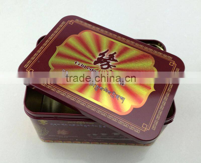 Gold edge electronic tin cans