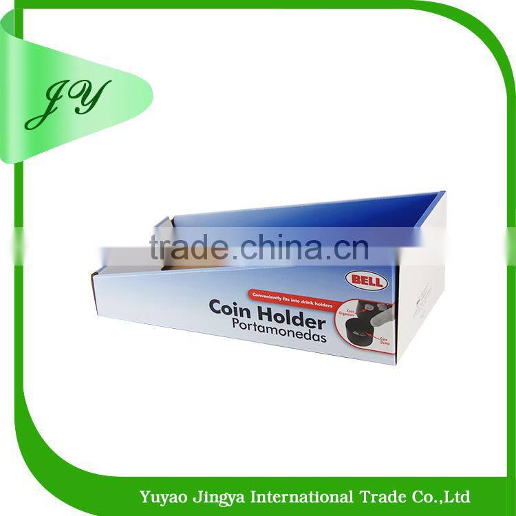 2015 New Design Corrugated Cardboard Paper Showing Stand Display