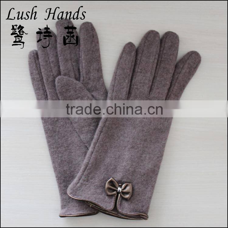women wool gloves colorful for touch screens