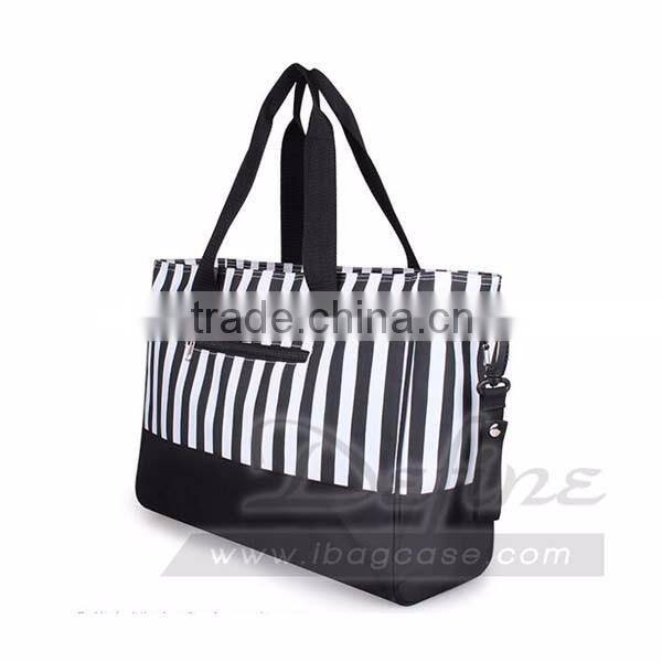 2016 Hot Fashion Stripes 3pcs Diaper Bag