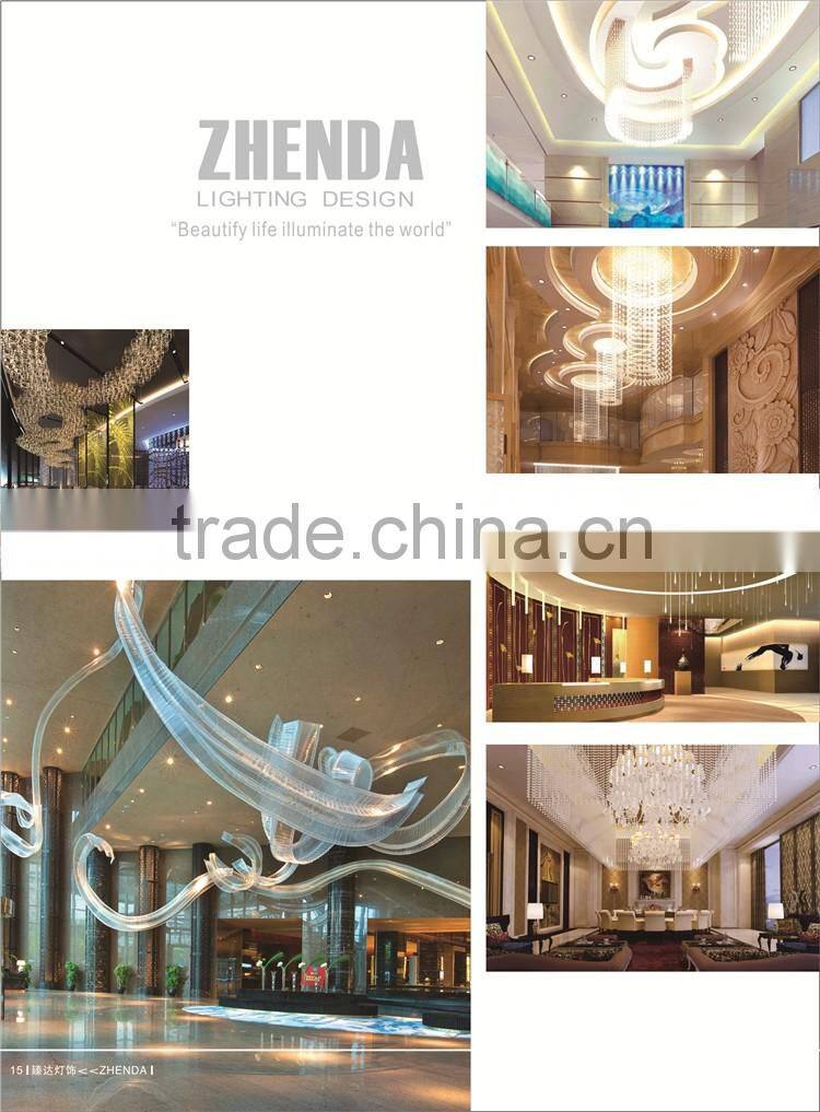 Contemporary indoor lighting crystal light ceiling lamp chandelier lighting