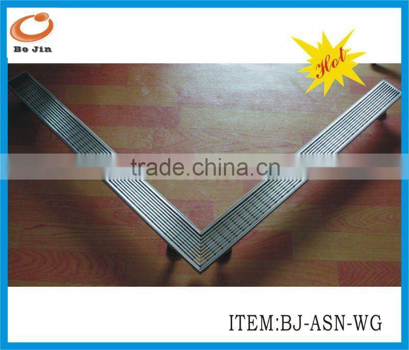 Stainless Steel Linear Drainage, Linear Drainage Grate, Shower Grate Drainage