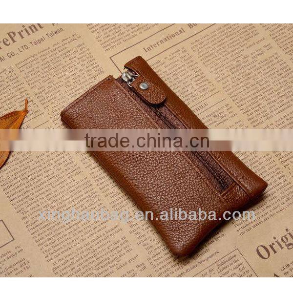 Cowhide leather bag high quality bag key holder 2014