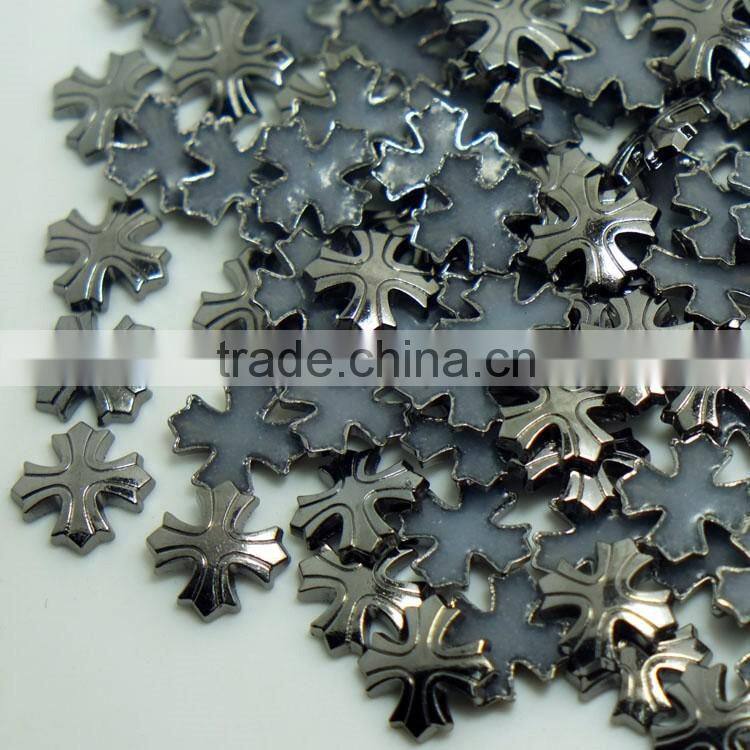 Free Sample Hot Fix Zinc Alloy Studs, Iron on Metal Stud, Heat Transfer Jeans Fittings