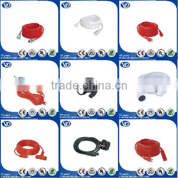 Wholesale European type outdoor extension cords