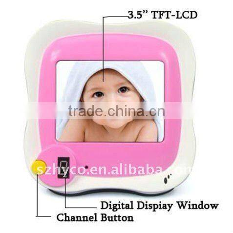Newest 3.5 Inch screen wireless baby monitor