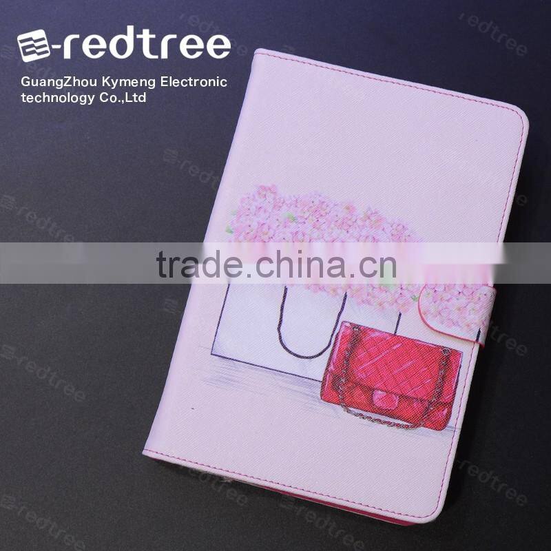 Colorful Pattern High Quality Rotating Leather Case for Ipad