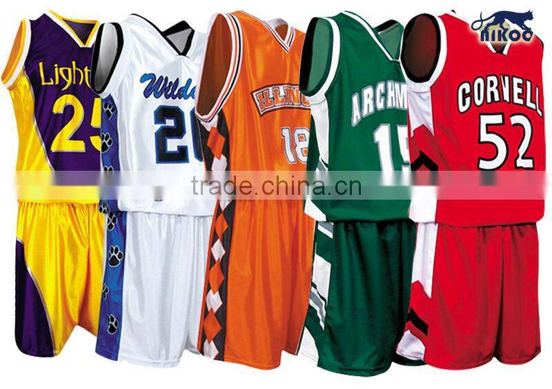 Small Baby Size Boys Womens Basketball Uniform Design