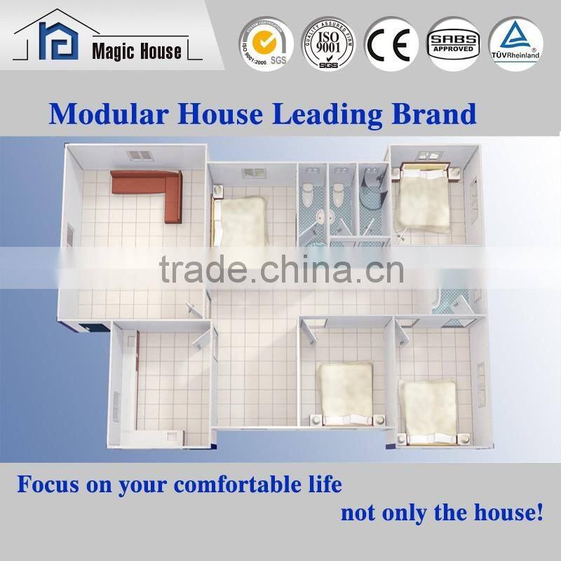 Low Cost EPS Sandwich Panel House for Low Income Family