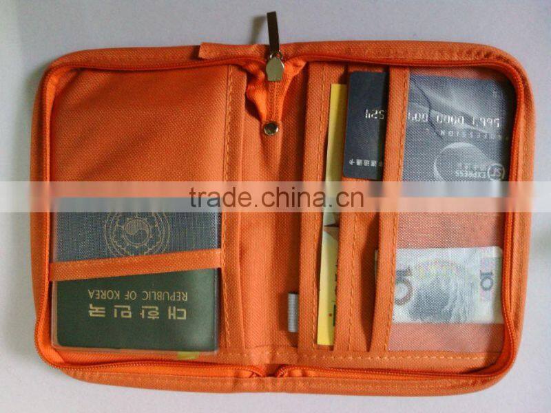 wholesale Waterproof durable carbon fiber leather passport holder