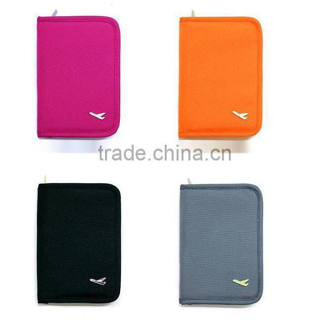 wholesale Waterproof durable carbon fiber leather passport holder