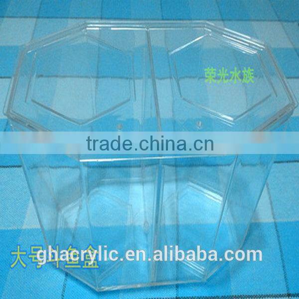 GH-RZ617 Shenzhen GUihe factory direct sale Cheap acrylic fish bowl ,customized acrylic fishbowl
