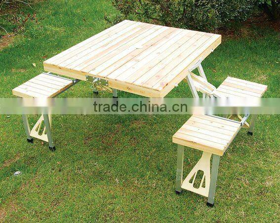 Outdoor Wooden Folding Table