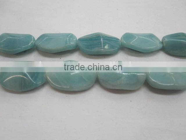 wholesale strand amazonite carved leaf