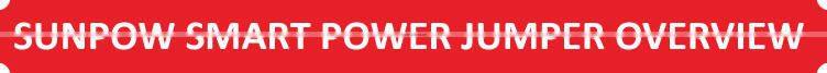 SUNPOW OEM/ODM Auto Starter Smart Power Jumper