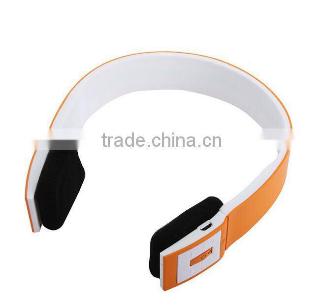 Hot selling wireless micro smart headphones with bluetooth for apple and laptop/ and mobile phone