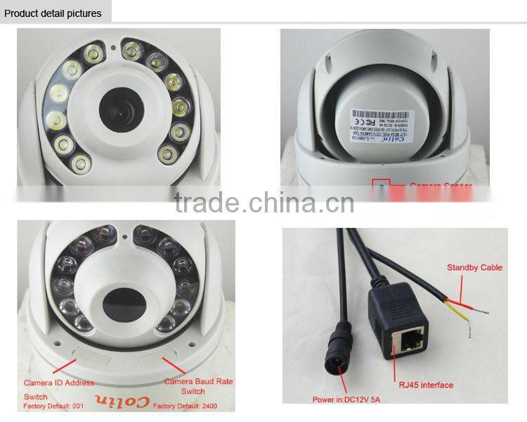 Colin HD real color night vision white light waterproof onvif indoor or otudoor security ip camera