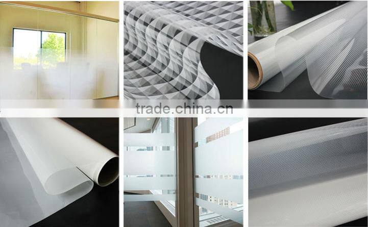 High quality decorative pet membrane/film for glass door